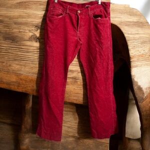 Vtg Levi Corduroy Skinner Jeans Button fly lowrise Bootcut Sz 36 Men